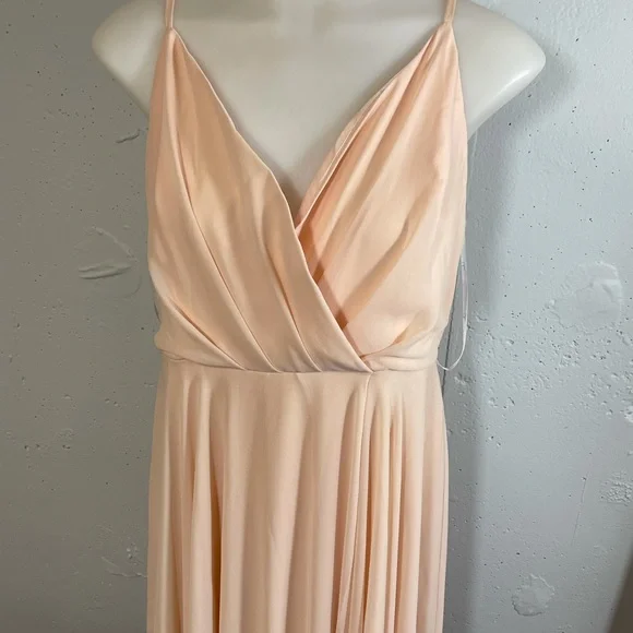 Lulus blush briandsmaid dress‎ - Picture 3 of 12